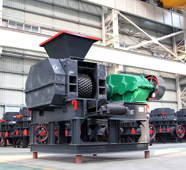 Coal briquetting machine